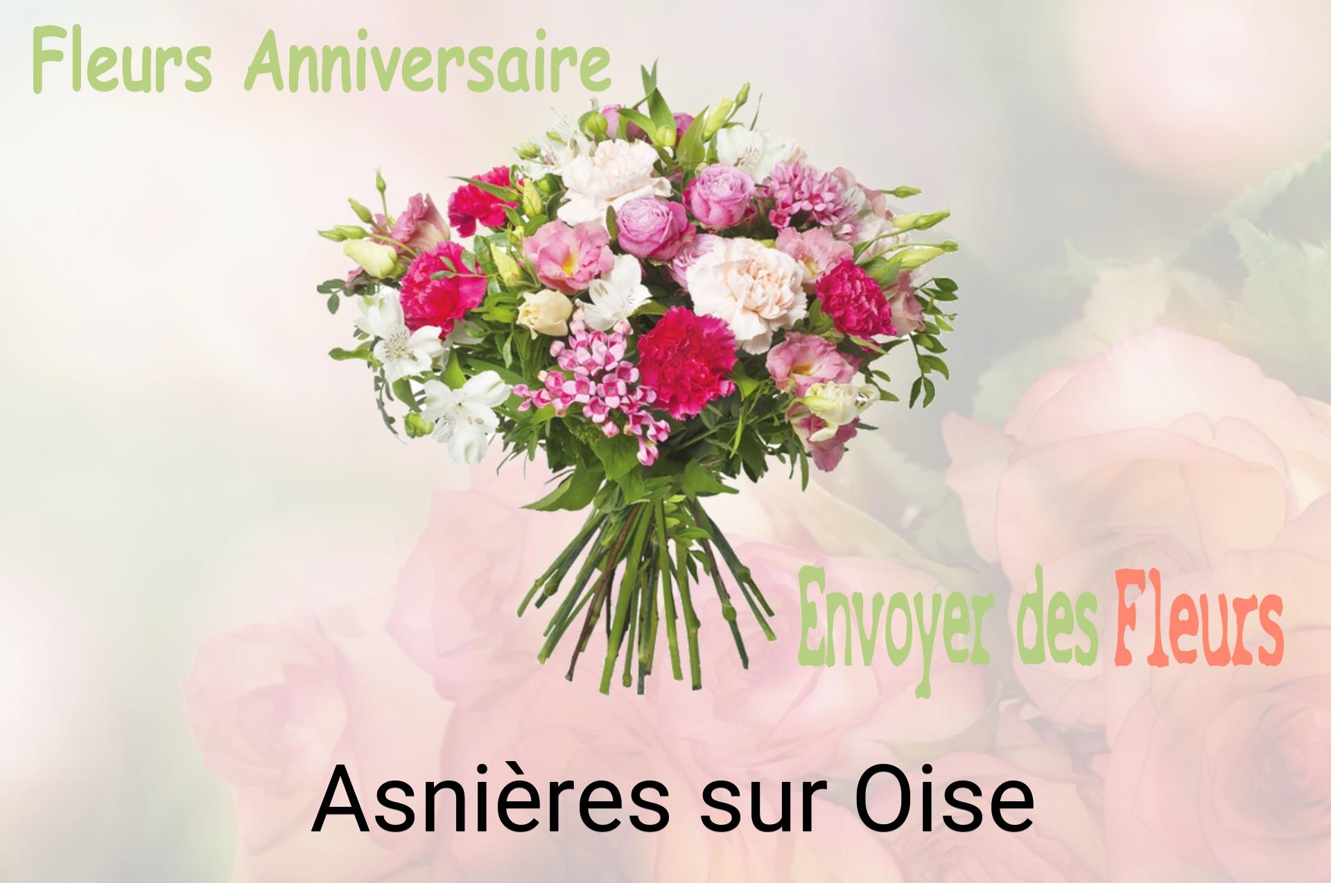 Bouquet de fleurs d’anniversaire livré à Asnières-sur-Oise