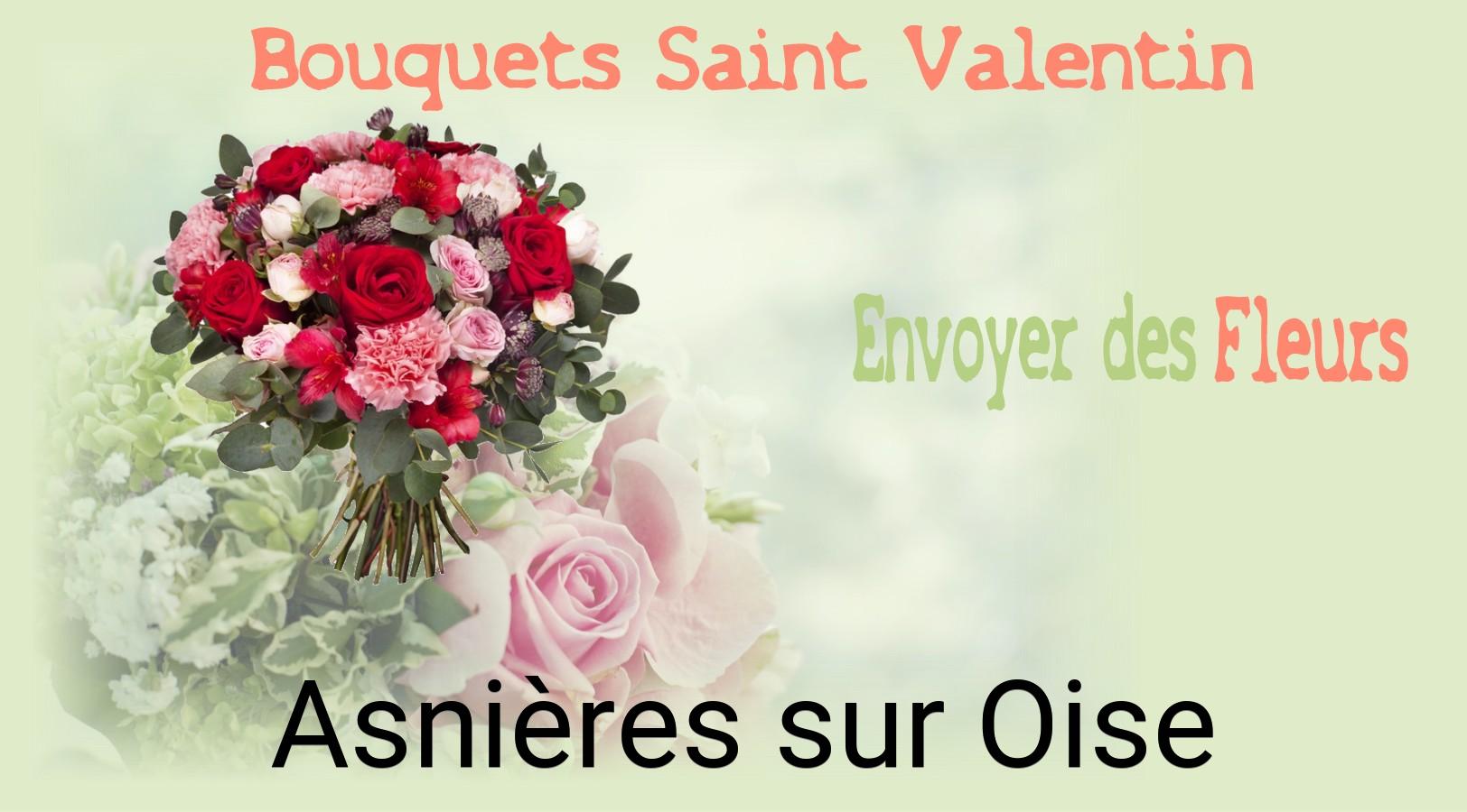 Roses de Saint-Valentin livrées à Asnières-sur-Oise
